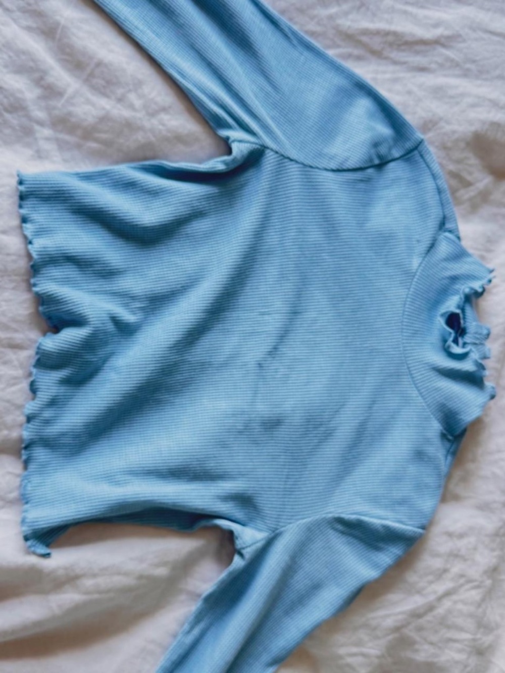 Blue and White Stripped Blouse